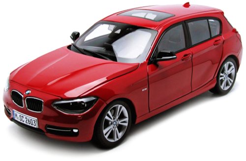 BMW F20 1 Series Red 1/18 Diecast Car Model