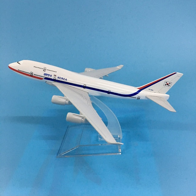 16cm Model Plane Airplane Model Korean Air Airbus a380 1:400