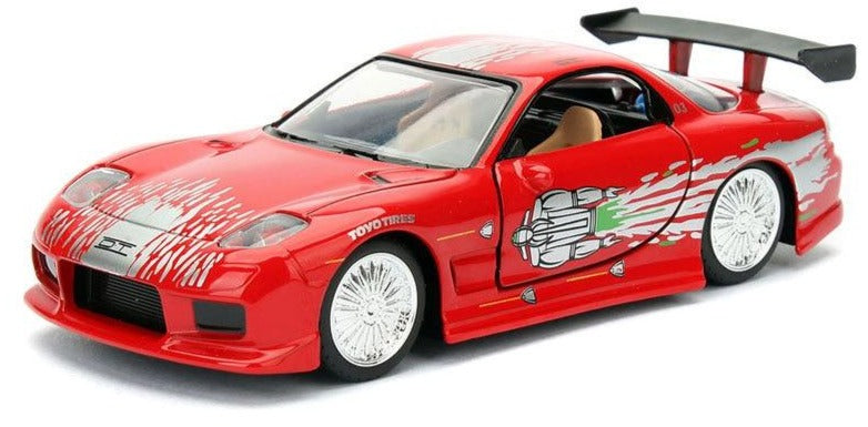 1/32 Fast and Furious Cars Dom's Mazda RX-7 Simulation