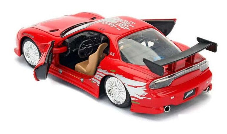 1/32 Fast and Furious Cars Dom's Mazda RX-7 Simulation