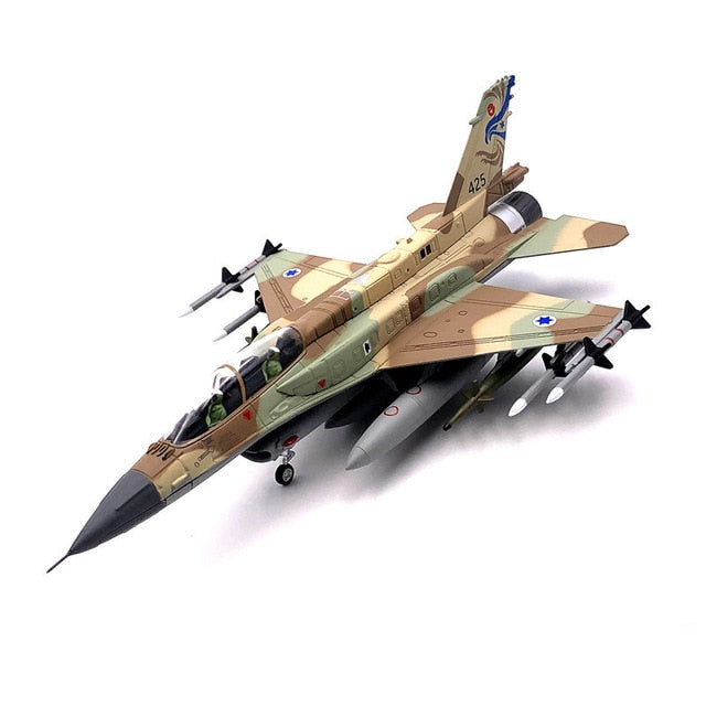 1:72 Israeli Air Force f-16i thunderstorm military Plane