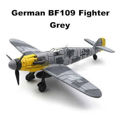 1:64 WW2 Germany BF109 UK Hurricane Fighter