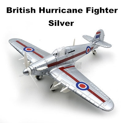 1:64 WW2 Germany BF109 UK Hurricane Fighter
