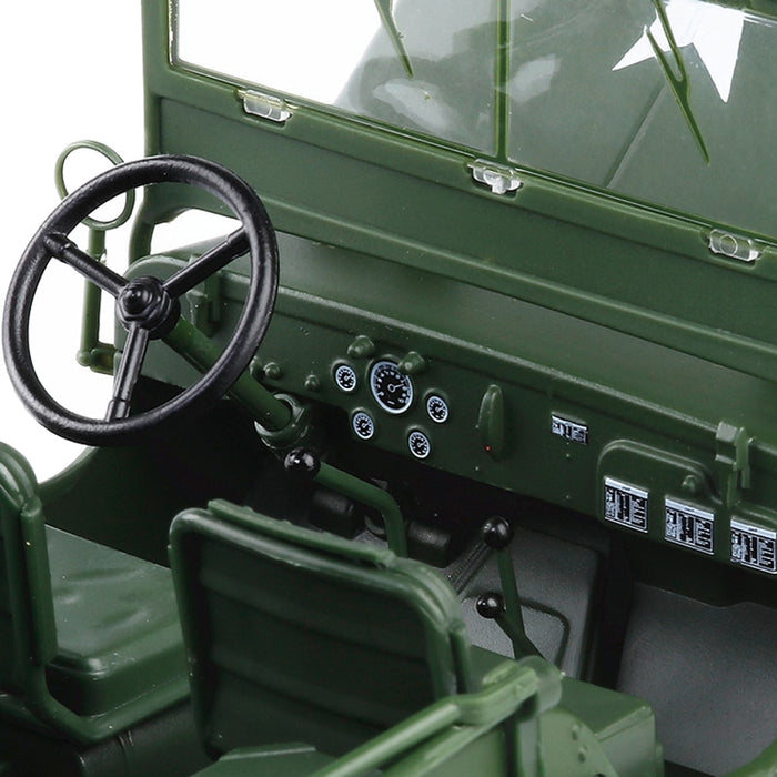 Diecast 1/18 Scale Jeep Military