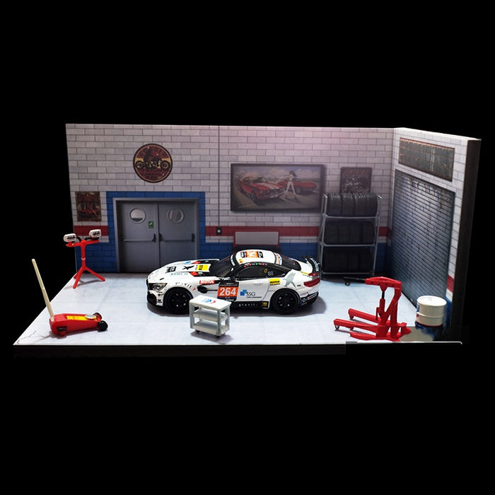 1/64 1/24 garage factory maintenance warehouse
