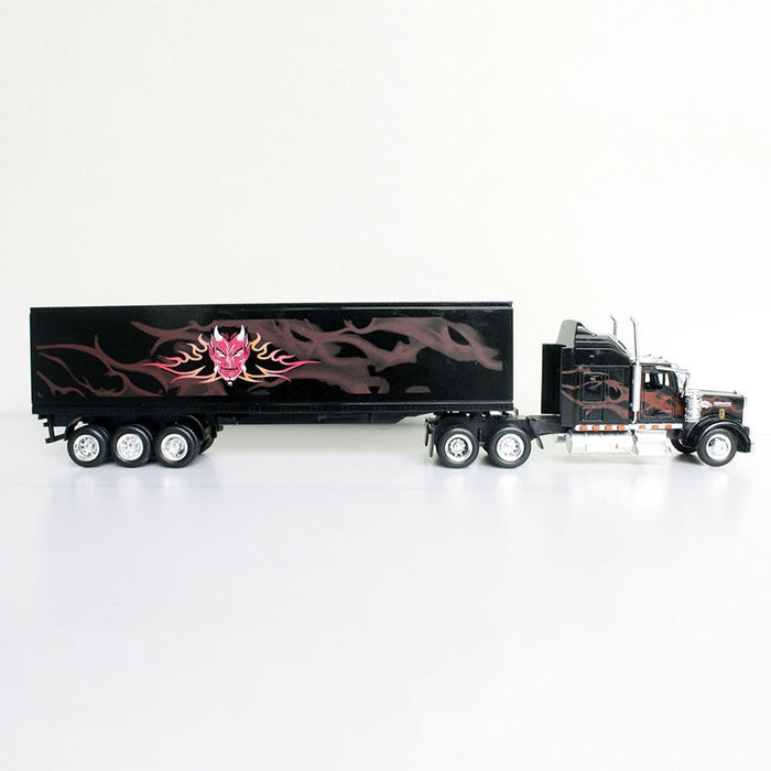 United States KENWORTH W900 1/43 scale container truck trailer