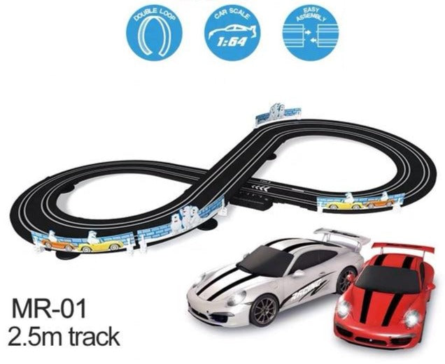 1:64 Track Racing Toy Electric Railway Track Toy Set