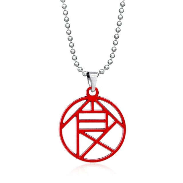 Anime Necklaces Geometric Star Akatsuki Cloud Pendant Necklace Couple Necklace For Men Women Jewelry Gift