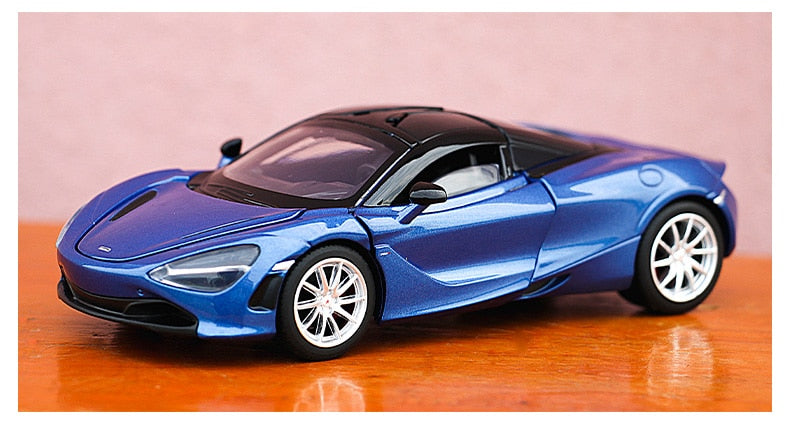 1:32 Car Model McLaren 720S Alloy Sports Car Limited Edition Metal Car Model Children's Toy Car Toy Gift For Kids Free Shipping