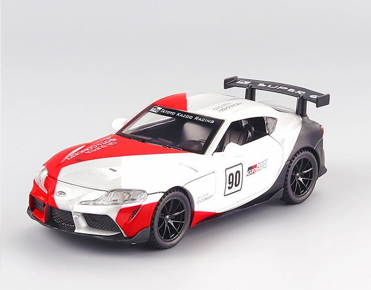 1:32 Toyota GR SUPRA Pandem Alloy Car Model Diecasts & Toy Vehicles Toy Cars Kid Toys For Children Gifts Boy Toy