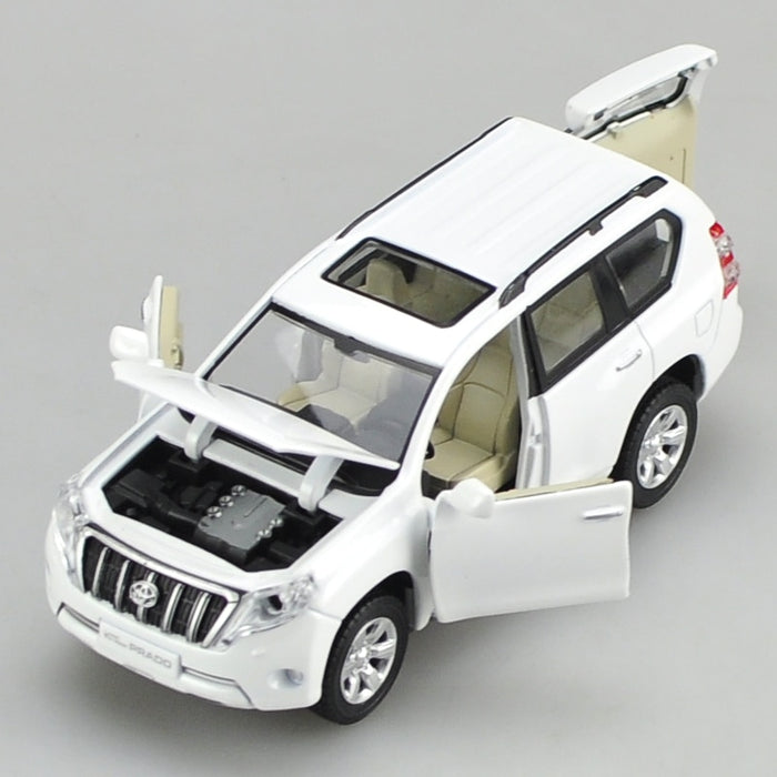 1:32 scale alloy pull back Toyota overbearing Prado
