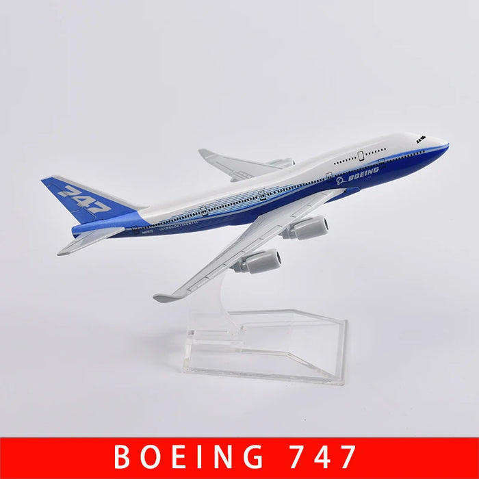 16cm Lufthansa Airbus A340 Airplane Model Plane Model Aircraft Diecast Metal 1/400
