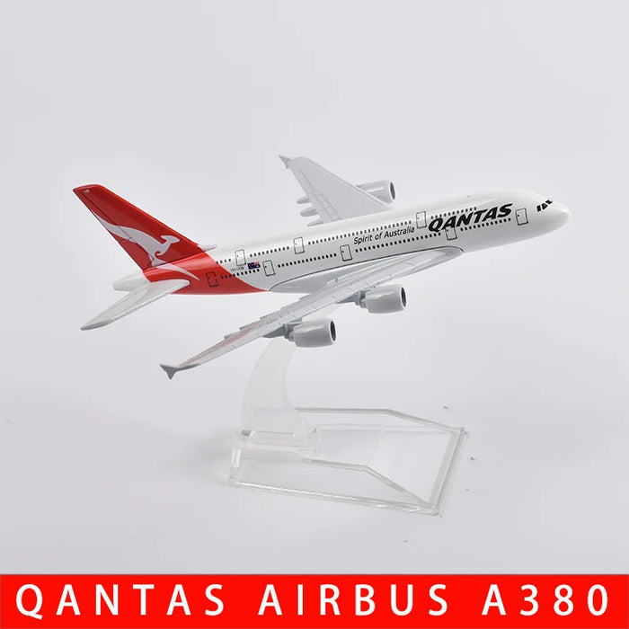 16cm Lufthansa Airbus A340 Airplane Model Plane Model Aircraft Diecast Metal 1/400