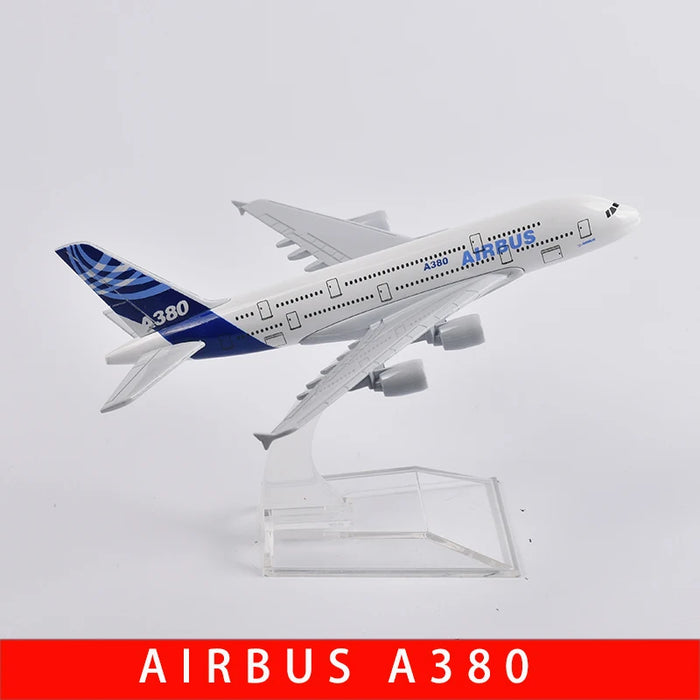 16cm Lufthansa Airbus A340 Airplane Model Plane Model Aircraft Diecast Metal 1/400