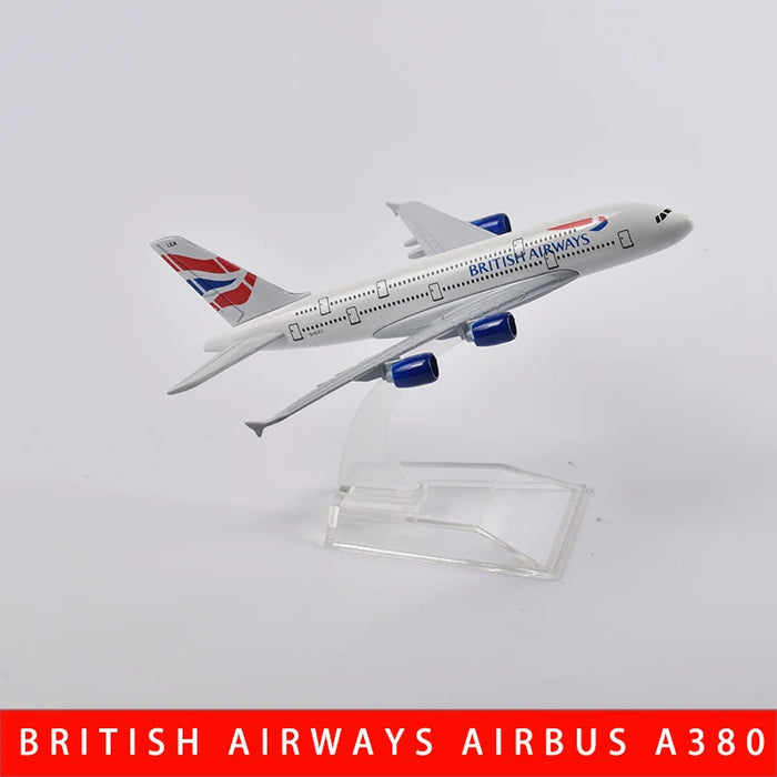 16cm Lufthansa Airbus A340 Airplane Model Plane Model Aircraft Diecast Metal 1/400
