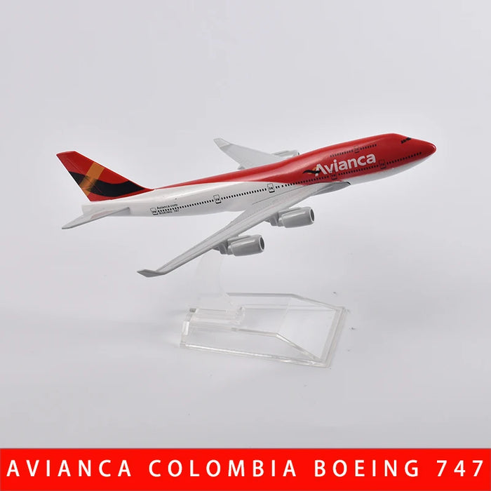 16cm Lufthansa Airbus A340 Airplane Model Plane Model Aircraft Diecast Metal 1/400