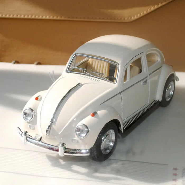 Beetle Diecast Pull Back Car Model Miniatures