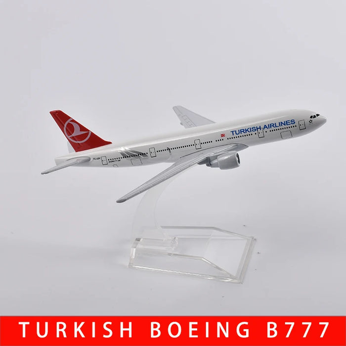 16cm Lufthansa Airbus A340 Airplane Model Plane Model Aircraft Diecast Metal 1/400