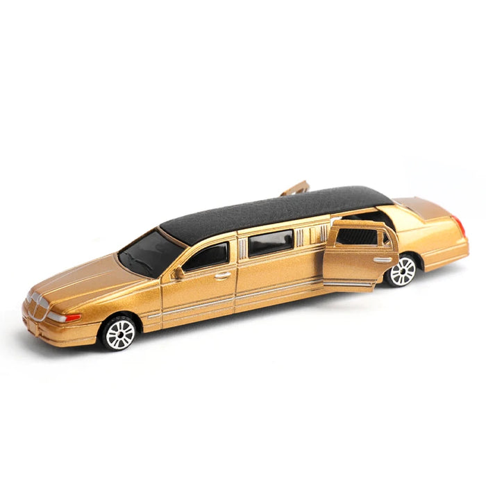 Alloy Car Model Children's Toy Car Model Simulation Stretch Lincoln Limousine Car Collection Toy Children's Gift