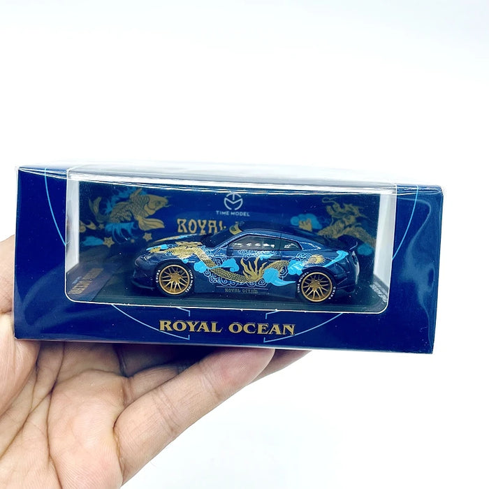 Fuji 1:64 Car Skyline GT-R R34 Nismo Z-Tune alloy model car