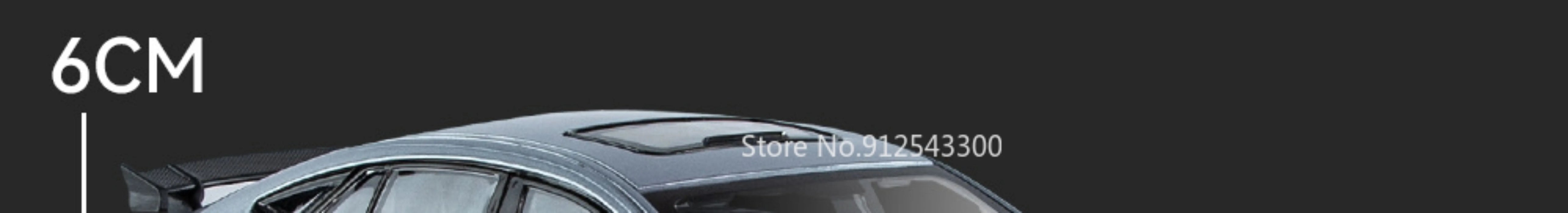 1/24 Scale Babos 900 AMG GT63 Toy Sport Car Model Alloy Diecast Kids Toy Sound Light Pull Back Model Car for Boys Birthday Gifts