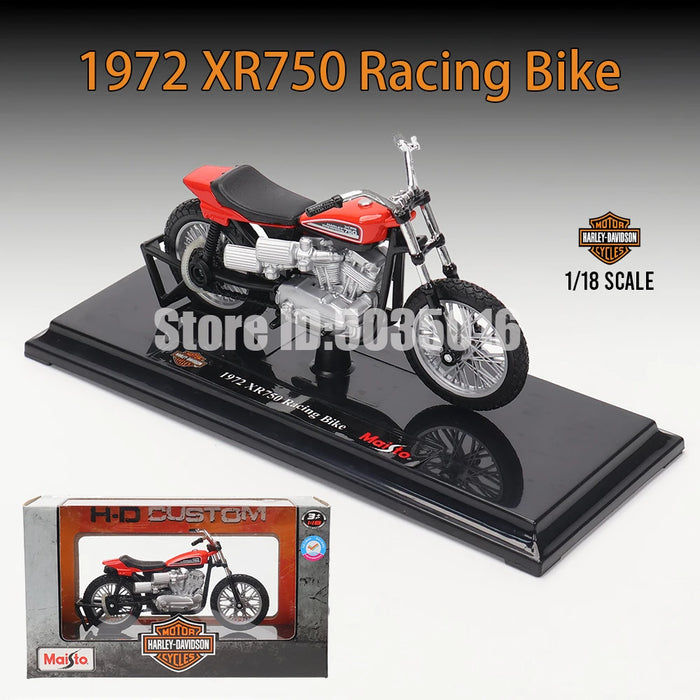 Maisto 1:18 Multiple styles Harley-Davidson 2013 FLHTK Electra Glide Ultra Limited Alloy Motorcycle Model Toy Car Collection