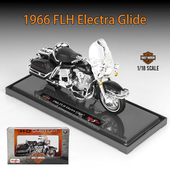 Maisto 1:18 Multiple styles Harley-Davidson 2013 FLHTK Electra Glide Ultra Limited Alloy Motorcycle Model Toy Car Collection
