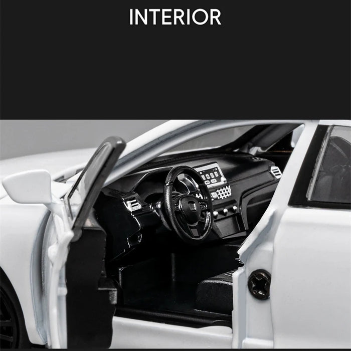 New 1:32 HONDA Accord Alloy Car Model Diecasts Metal Vehicles Car Model High Simulation Sound and Light Collection Kids Toy Gift