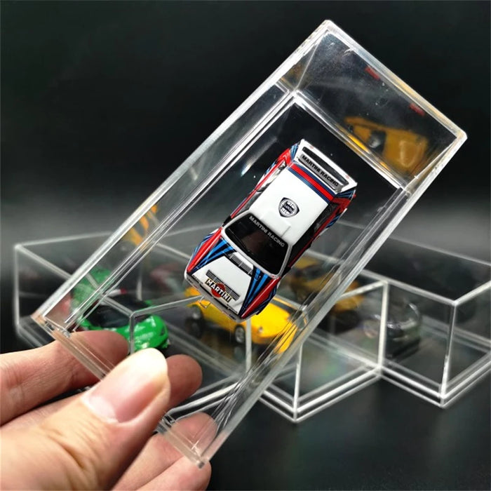 1/64 Model Car Display Case Box Acrylic High Grade Thickening Reinforcement Hobby for Hotwheel Souvenir (Just Case Without Cars)