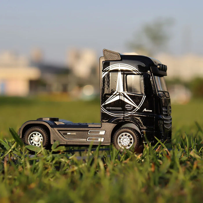 1/50 Alloy Diecast Scale Trucks Toy Car Models Removable Engineering Transport Container Metal Toy Truck Pull Back Toys for Boys