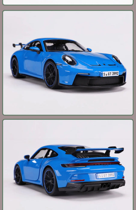 Maisto Porsche 911GT3 2022 Car Model 1:18 PORSHCE Classic Super Sports Car Alloy Luxury Vehicle Diecast Model Kid Toy Gifts