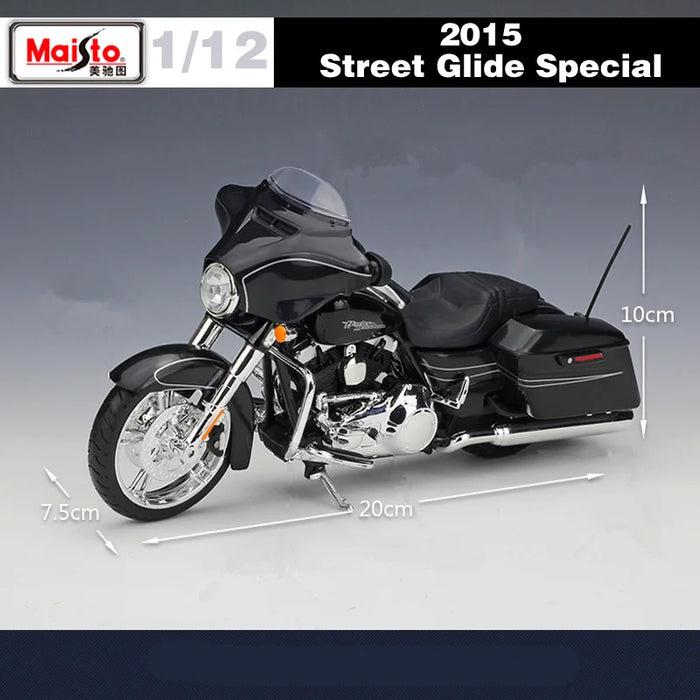 Maisto 1:12 Harley 2013 FLHRC Road King Classic Alloy Travel Motorcycle Model Diecast Classic Street Motorcycle Model Kids Gifts