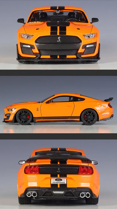 Maisto 1:24 2020 Mustang Shelby GT500 Alloy Sports Car Model Diecasts Metal Toy Racing Vecicles Car Model Collection Kids Gifts