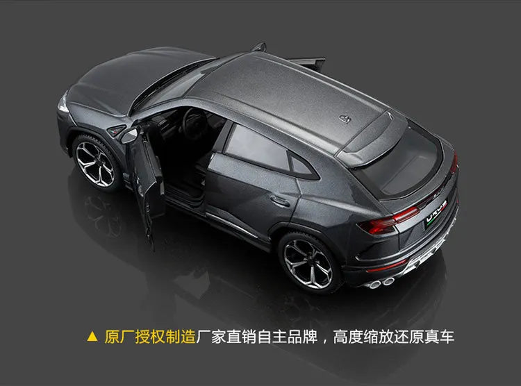 Bburago 1:24 Lamborghini Urus Red Model Super Alloy Car Die Cast Sports Car Collection Toy Luxury Vehicle Boy Birthday Gift