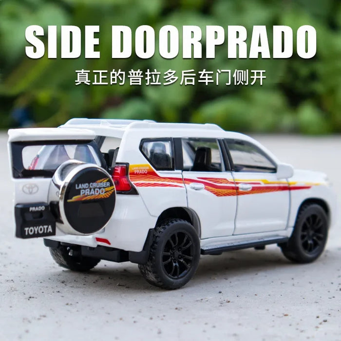 1:32 Toyota LAND CRUISER Prado SUV High Simulation Diecast Car Metal Alloy Model Car Children's toys collection gifts A176