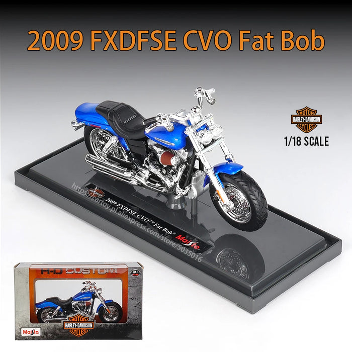 Maisto 1:18 Multiple styles Harley-Davidson 2013 FLHTK Electra Glide Ultra Limited Alloy Motorcycle Model Toy Car Collection