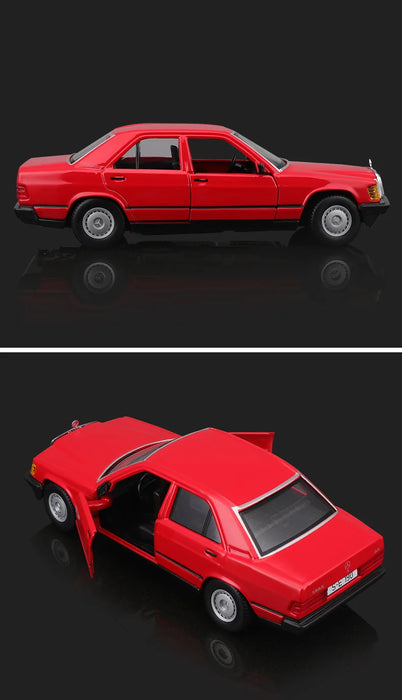 1:24 Bburago AMG 190 E 2.6Model Mercedes-Benz 190 E 2.6 Alloy Car Die Cast Sports Car Collection Luxury Vehicle Birthday Gift