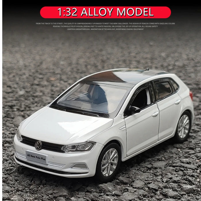 1:32 Volkswagens POLO Alloy Car Model Diecasts & Toy Vehicles Metal Toy Car Model Simulation Miniature Scale Toys Gift