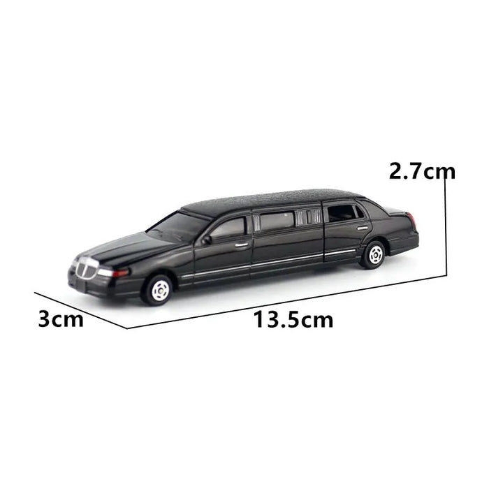 Alloy Car Model Children's Toy Car Model Simulation Stretch Lincoln Limousine Car Collection Toy Children's Gift