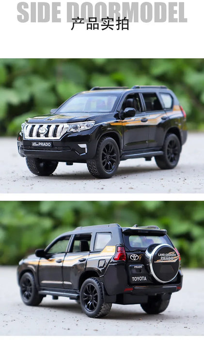 1:32 Toyota LAND CRUISER Prado SUV High Simulation Diecast Car Metal Alloy Model Car Children's toys collection gifts A176