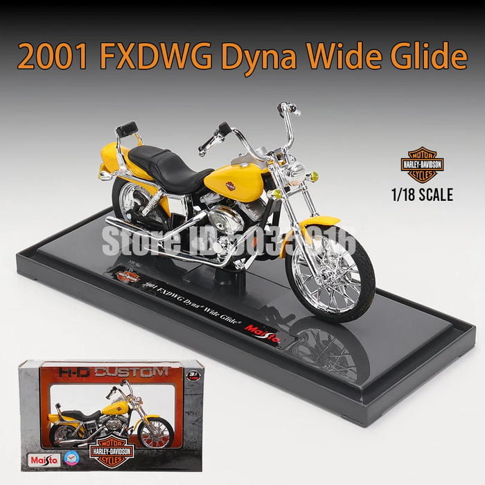 Maisto 1:18 Multiple styles Harley-Davidson 2013 FLHTK Electra Glide Ultra Limited Alloy Motorcycle Model Toy Car Collection