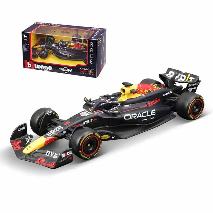 Bburago 1:43 F1 New Aston Martin F1 #14 Alonso Alloy Car Red Bull TAG Heuer RB19 Miami GP Die Cast Model Toy Collectiblz McLaren