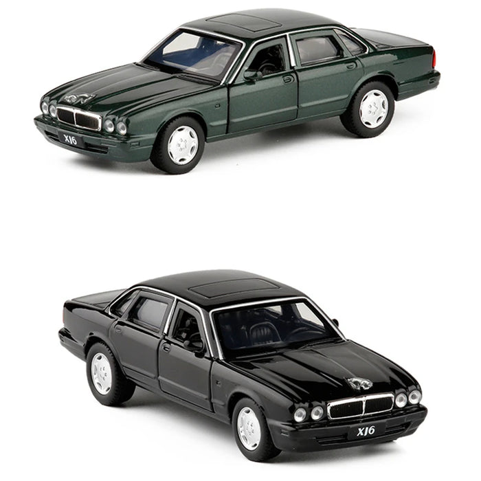 1:36 Jaguar XJ6 Alloy Car Model Diecast Metal Toy Classic Vehicles Car Model High Simulation Collection Pull Back Childrens Gift