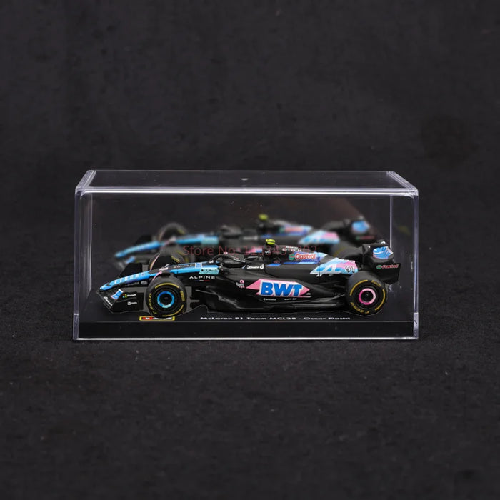 New Bburago 1:43 BWT Alpine F1 Team A524 2024 #31 Esteban Ocon #10 Pierre Gasly  Alloy Car Die Cast Model FORMULA 1 Racing Car