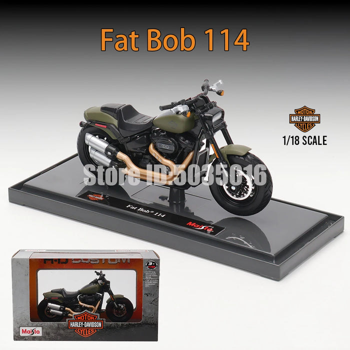 Maisto 1:18 Multiple styles Harley-Davidson 2013 FLHTK Electra Glide Ultra Limited Alloy Motorcycle Model Toy Car Collection