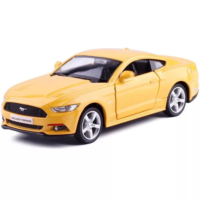 1:36 Ford Mustang GT Alloy Sports Car Model Diecasts Metal Toy Vehicles Car Model High Simulation Childrens Toys Gift Collection