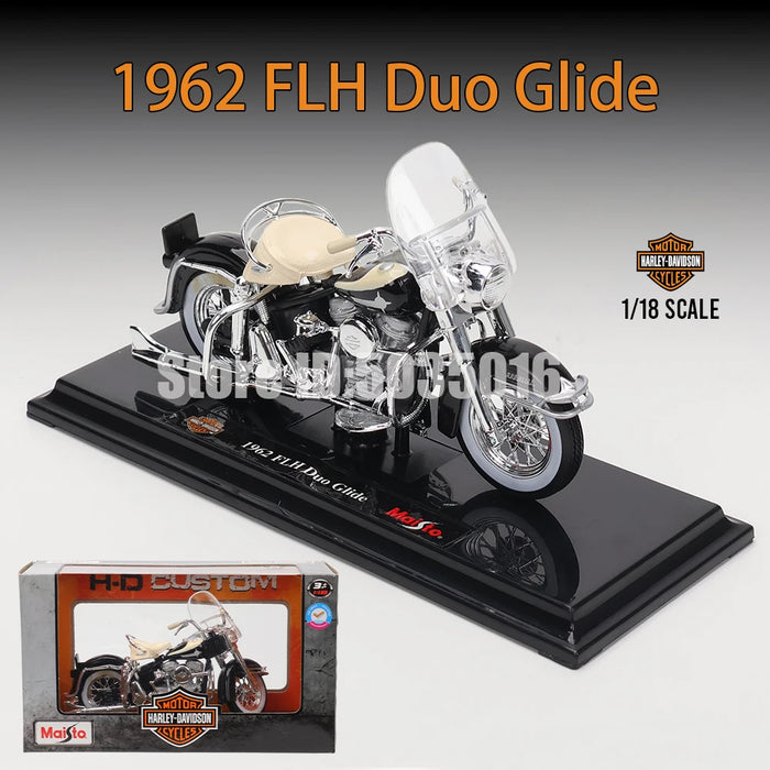 Maisto 1:18 Multiple styles Harley-Davidson 2013 FLHTK Electra Glide Ultra Limited Alloy Motorcycle Model Toy Car Collection