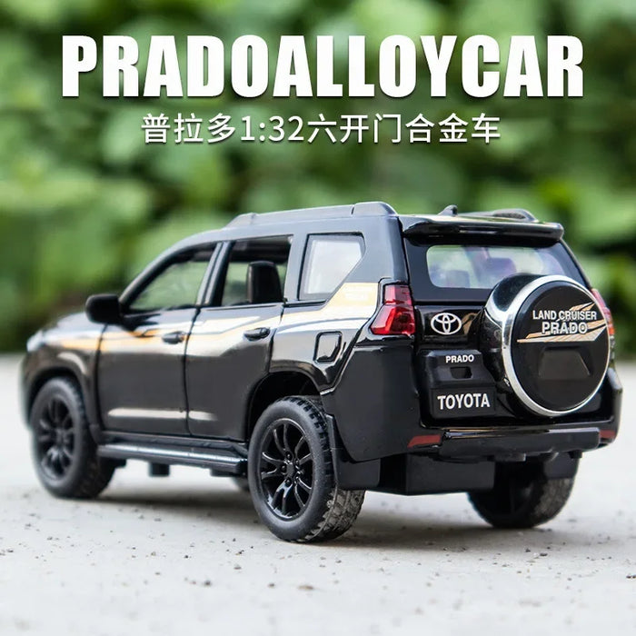 1:32 Toyota LAND CRUISER Prado SUV High Simulation Diecast Car Metal Alloy Model Car Children's toys collection gifts A176