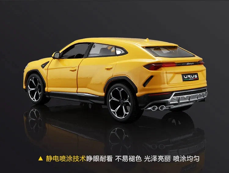Bburago 1:24 Lamborghini Urus Red Model Super Alloy Car Die Cast Sports Car Collection Toy Luxury Vehicle Boy Birthday Gift