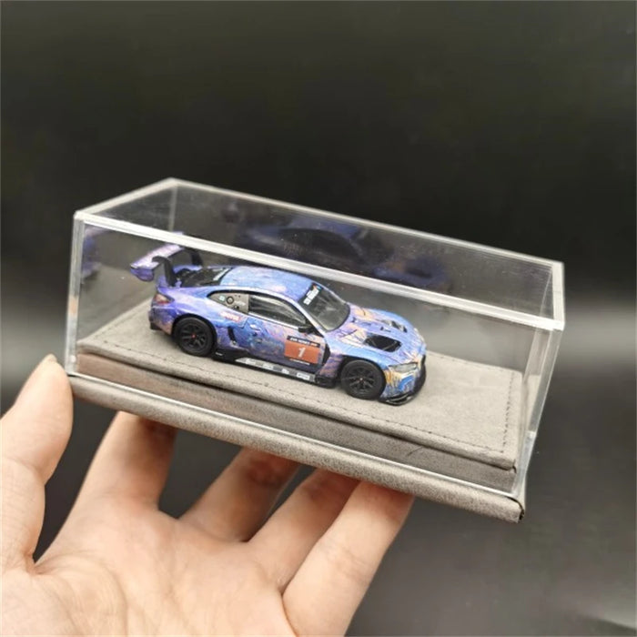 1/64 Model Car Display Case Box Acrylic High Grade Thickening Reinforcement Hobby for Hotwheel Souvenir (Just Case Without Cars)
